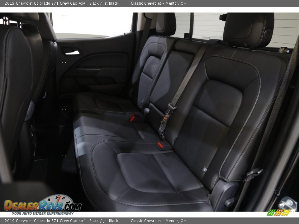 2019 Chevrolet Colorado Z71 Crew Cab 4x4 Black / Jet Black Photo #20