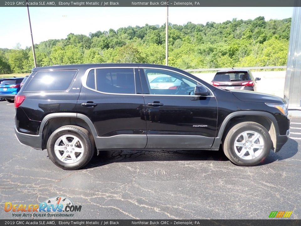 2019 GMC Acadia SLE AWD Ebony Twilight Metallic / Jet Black Photo #8