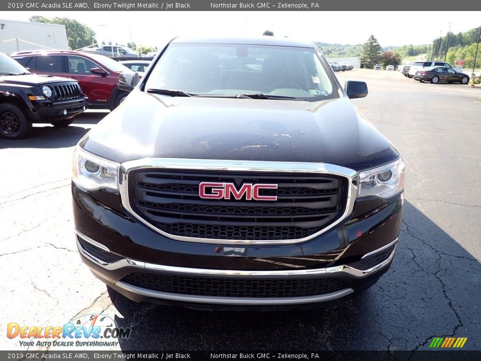 2019 GMC Acadia SLE AWD Ebony Twilight Metallic / Jet Black Photo #11