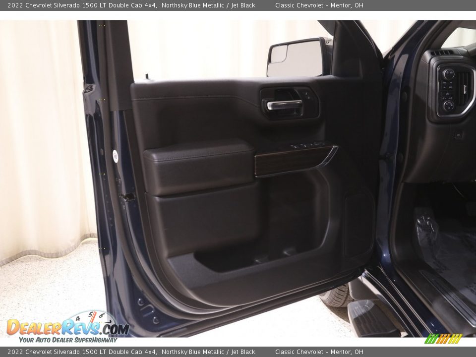 2022 Chevrolet Silverado 1500 LT Double Cab 4x4 Northsky Blue Metallic / Jet Black Photo #4