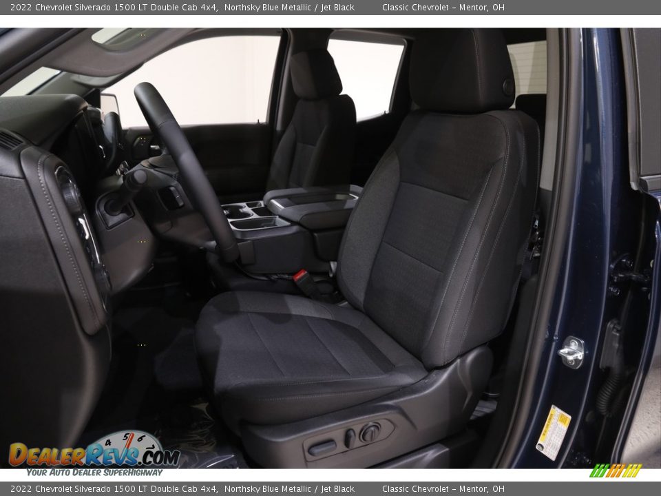 Front Seat of 2022 Chevrolet Silverado 1500 LT Double Cab 4x4 Photo #5