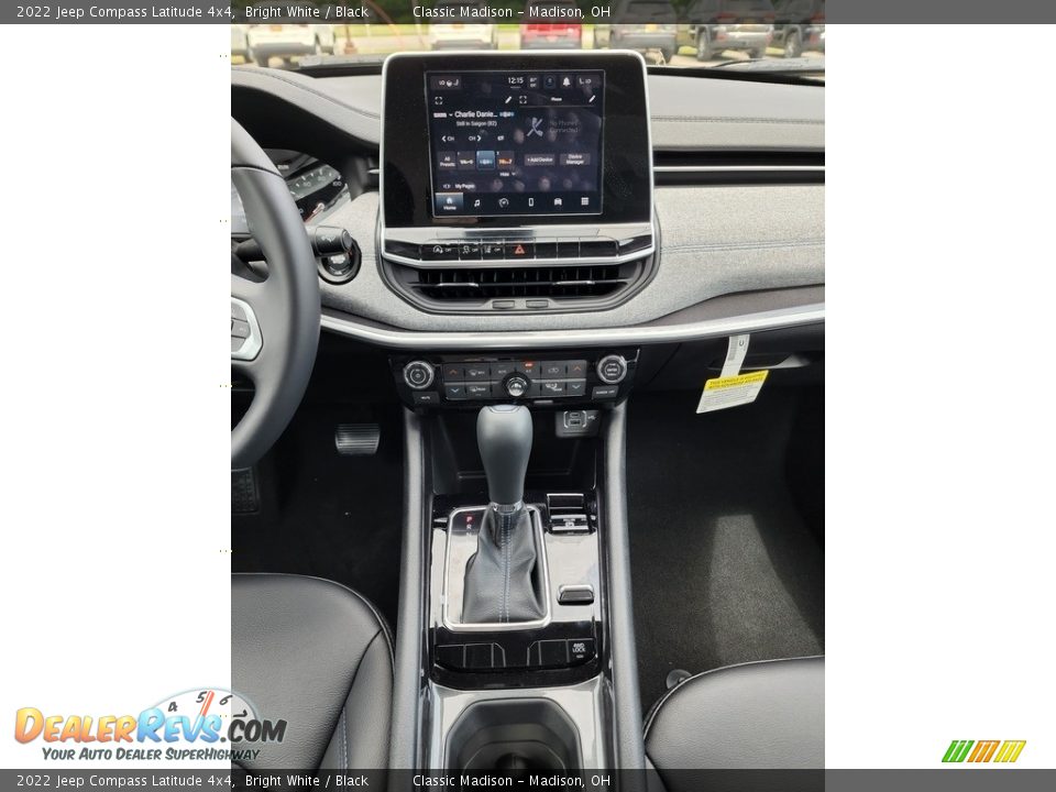 2022 Jeep Compass Latitude 4x4 Bright White / Black Photo #6