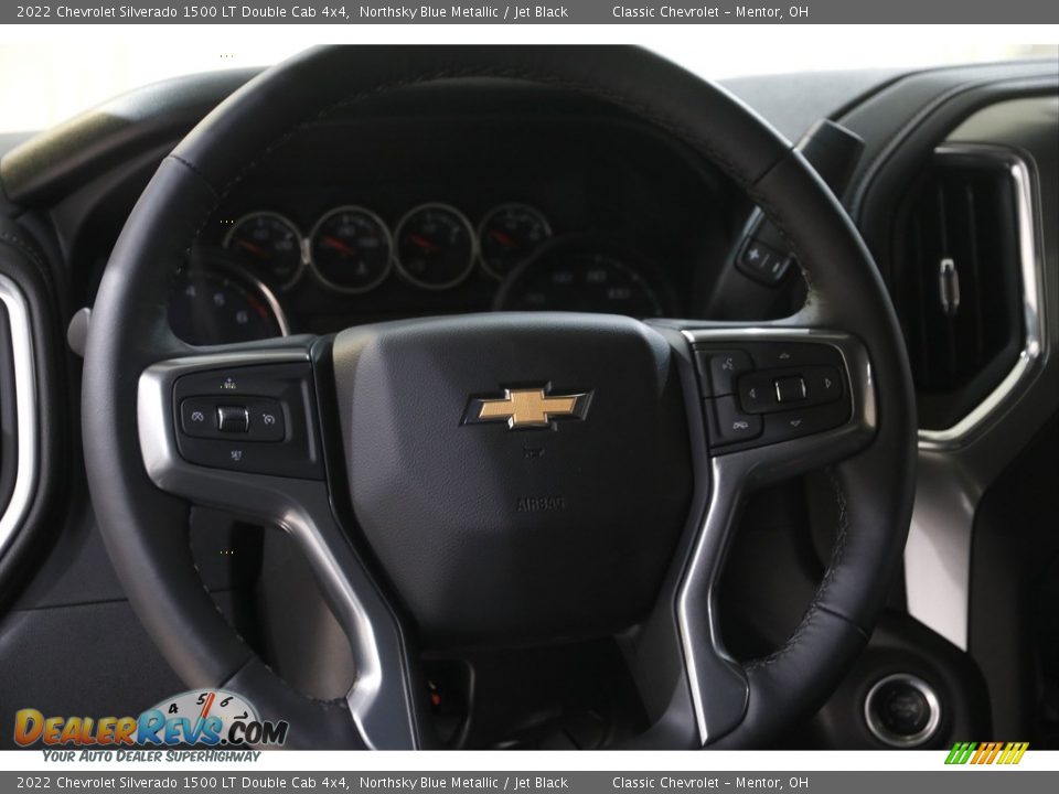 2022 Chevrolet Silverado 1500 LT Double Cab 4x4 Steering Wheel Photo #8