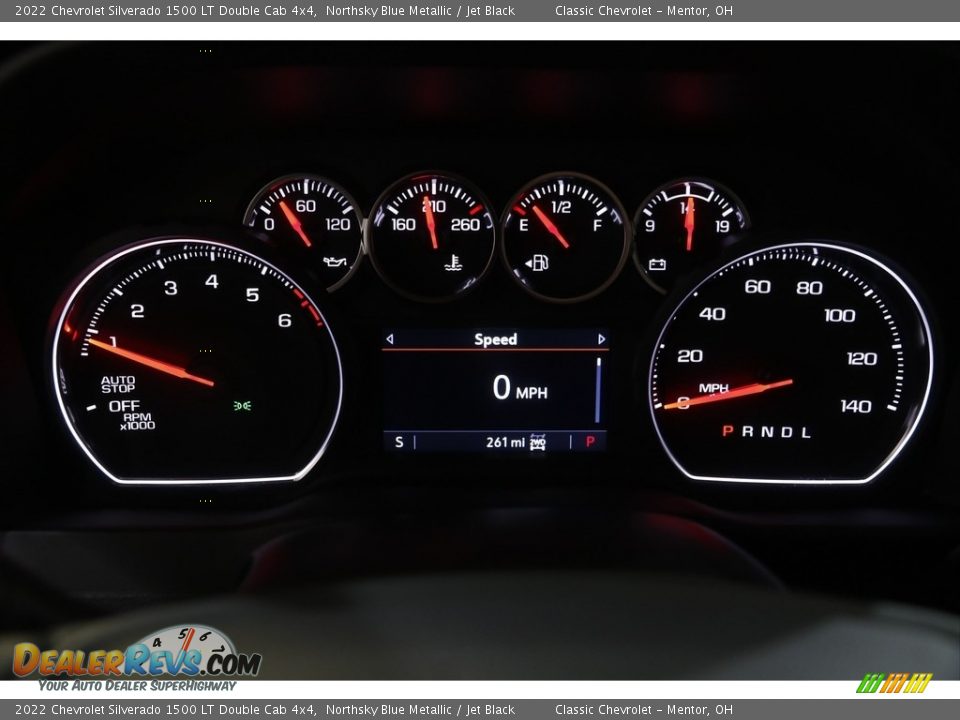 2022 Chevrolet Silverado 1500 LT Double Cab 4x4 Gauges Photo #9