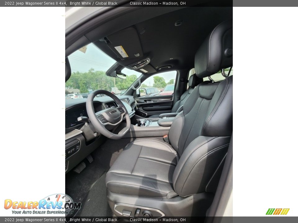 2022 Jeep Wagoneer Series II 4x4 Bright White / Global Black Photo #2