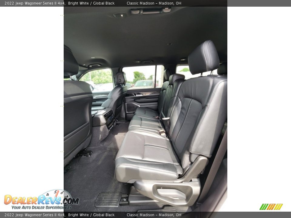 2022 Jeep Wagoneer Series II 4x4 Bright White / Global Black Photo #3