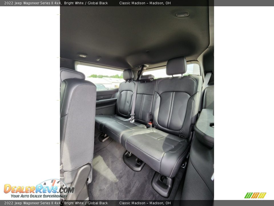 2022 Jeep Wagoneer Series II 4x4 Bright White / Global Black Photo #4