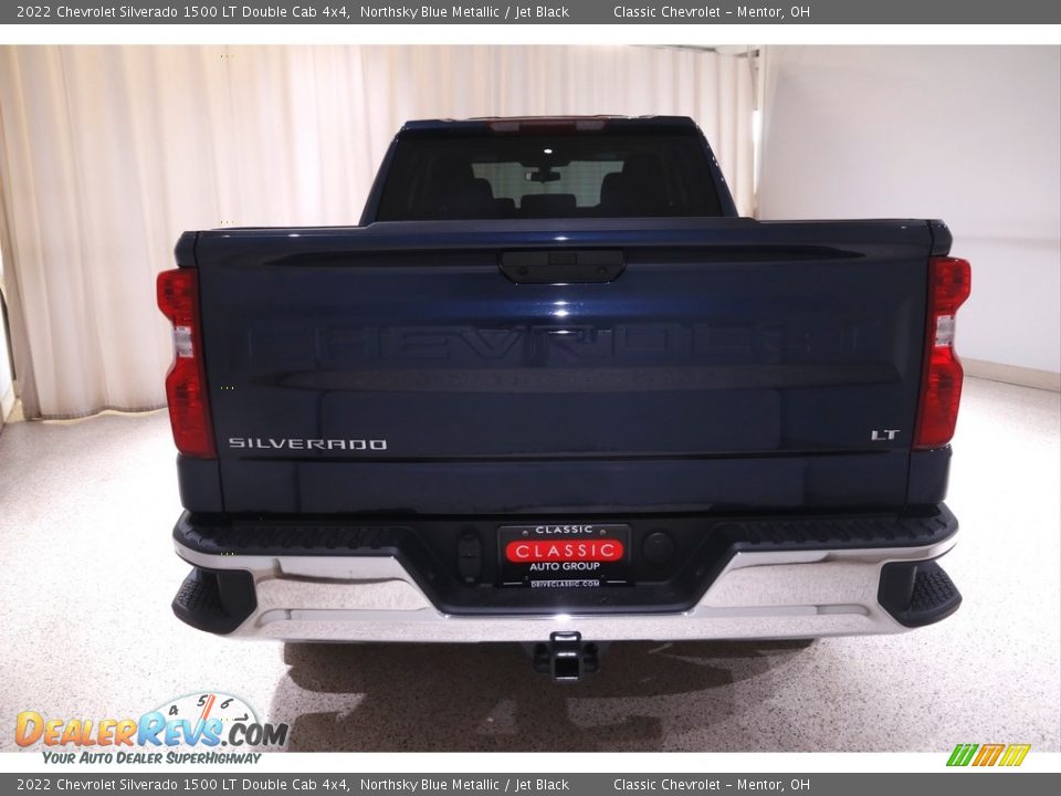 2022 Chevrolet Silverado 1500 LT Double Cab 4x4 Northsky Blue Metallic / Jet Black Photo #18