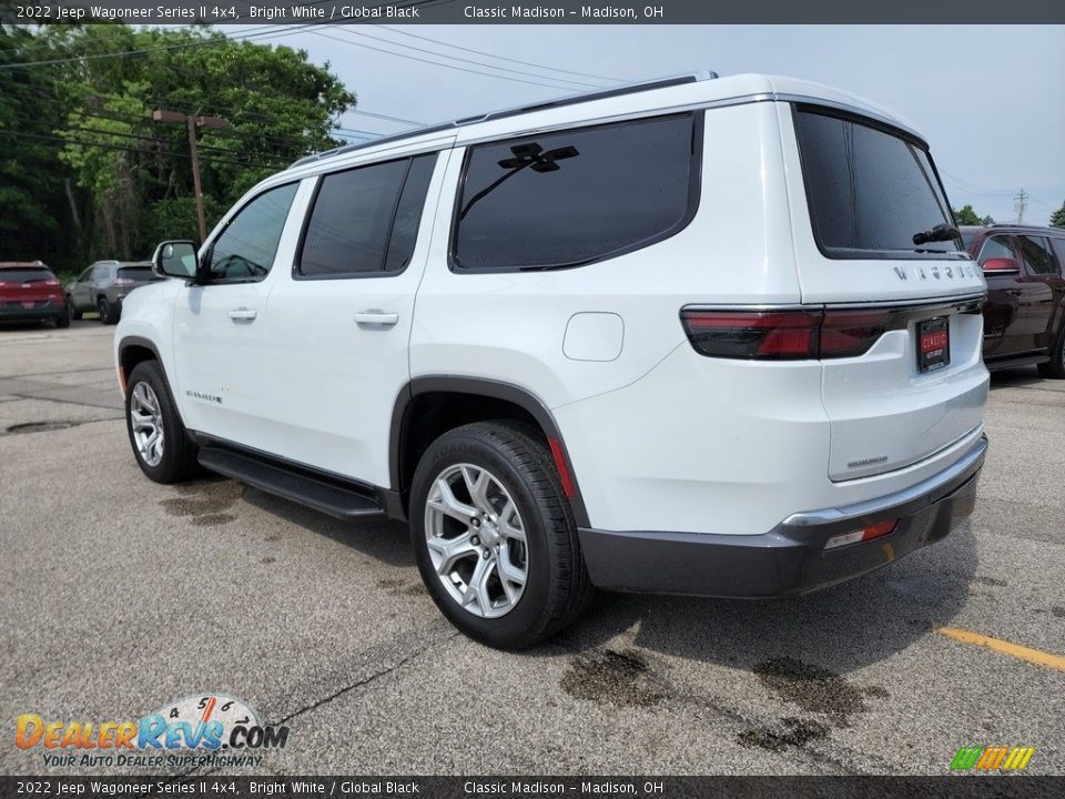 2022 Jeep Wagoneer Series II 4x4 Bright White / Global Black Photo #10