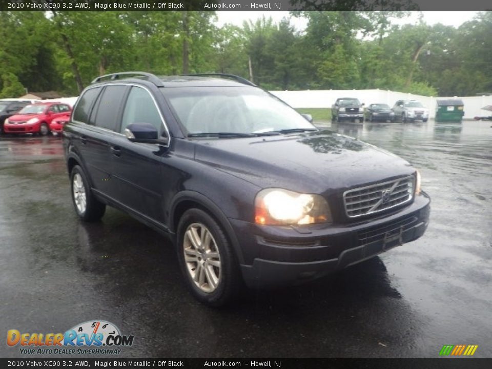 2010 Volvo XC90 3.2 AWD Magic Blue Metallic / Off Black Photo #3