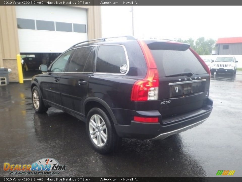 2010 Volvo XC90 3.2 AWD Magic Blue Metallic / Off Black Photo #4