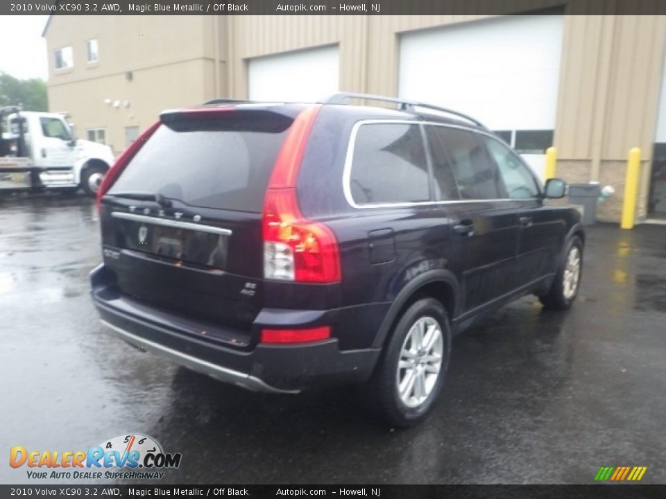 2010 Volvo XC90 3.2 AWD Magic Blue Metallic / Off Black Photo #6