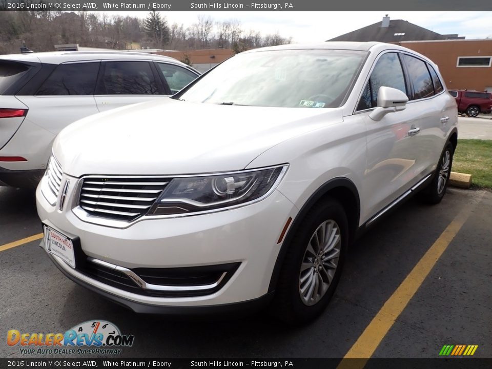 2016 Lincoln MKX Select AWD White Platinum / Ebony Photo #1