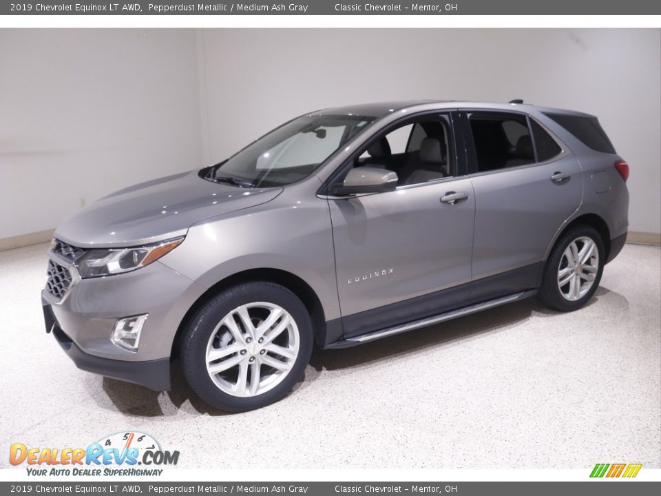 2019 Chevrolet Equinox LT AWD Pepperdust Metallic / Medium Ash Gray Photo #3