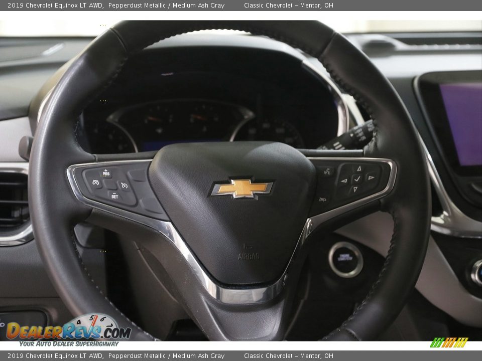 2019 Chevrolet Equinox LT AWD Pepperdust Metallic / Medium Ash Gray Photo #7