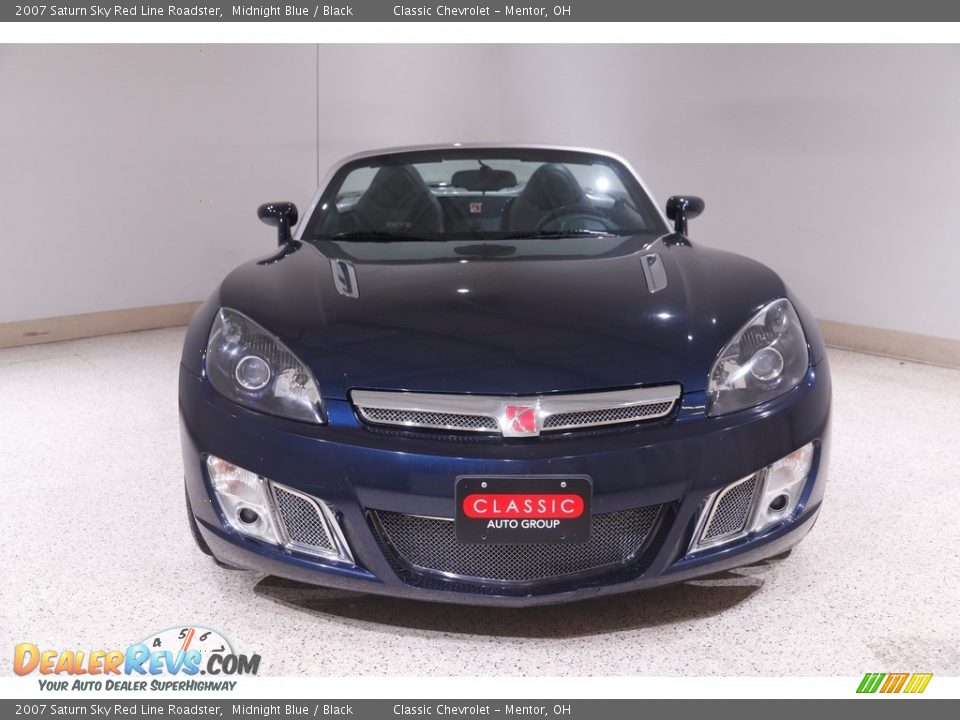 2007 Saturn Sky Red Line Roadster Midnight Blue / Black Photo #3