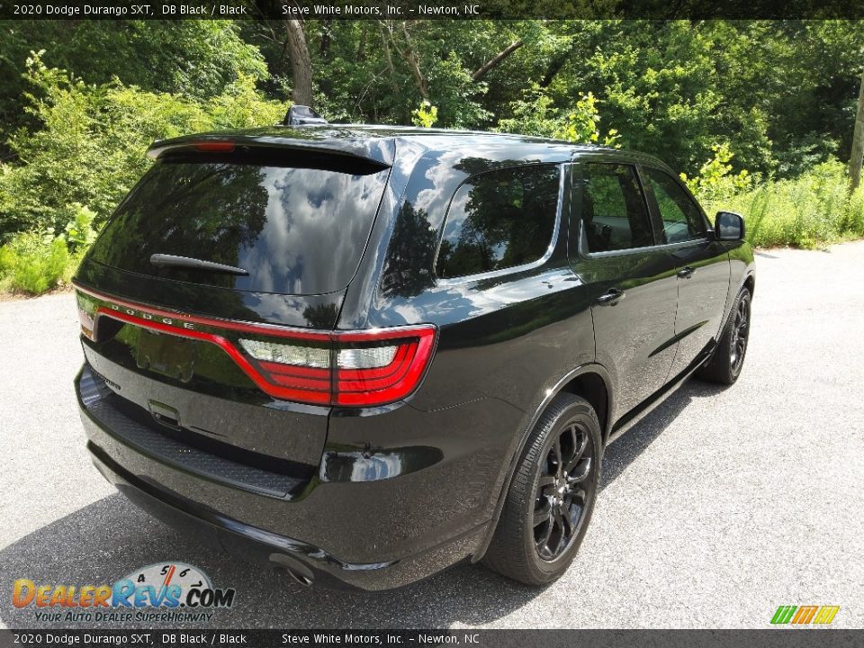 2020 Dodge Durango SXT DB Black / Black Photo #7