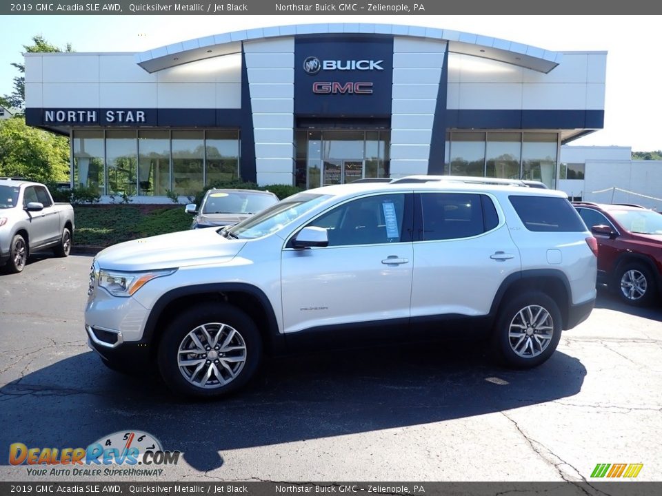 2019 GMC Acadia SLE AWD Quicksilver Metallic / Jet Black Photo #1