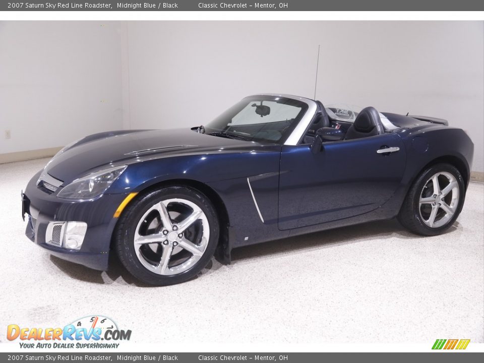 Midnight Blue 2007 Saturn Sky Red Line Roadster Photo #4