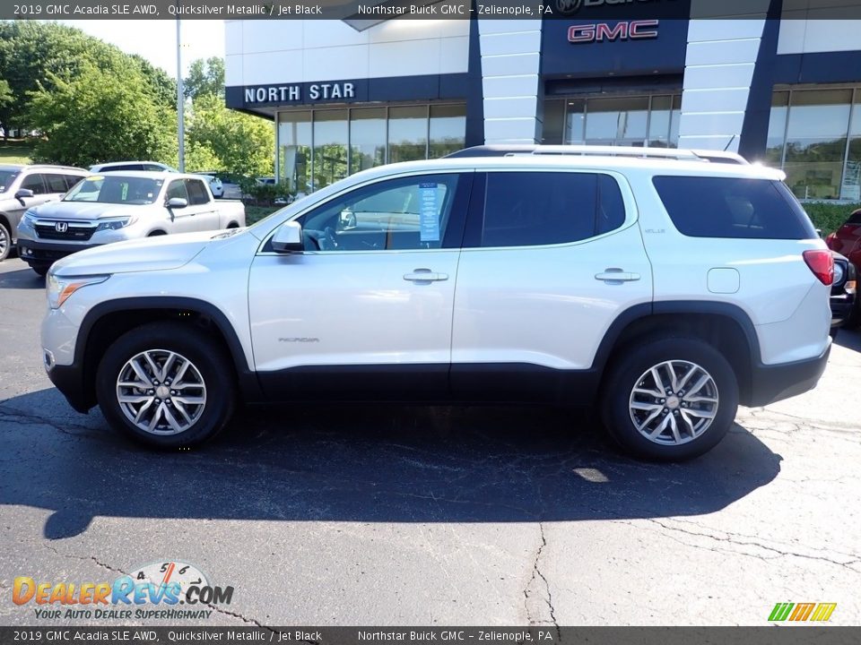 2019 GMC Acadia SLE AWD Quicksilver Metallic / Jet Black Photo #2