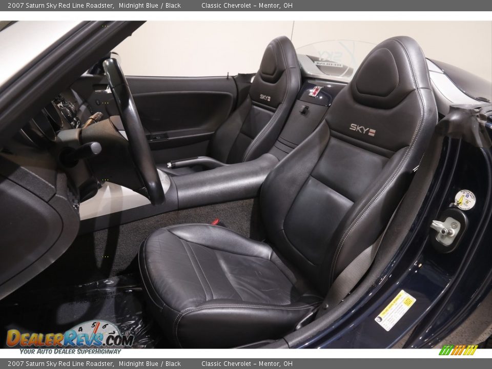 Front Seat of 2007 Saturn Sky Red Line Roadster Photo #6