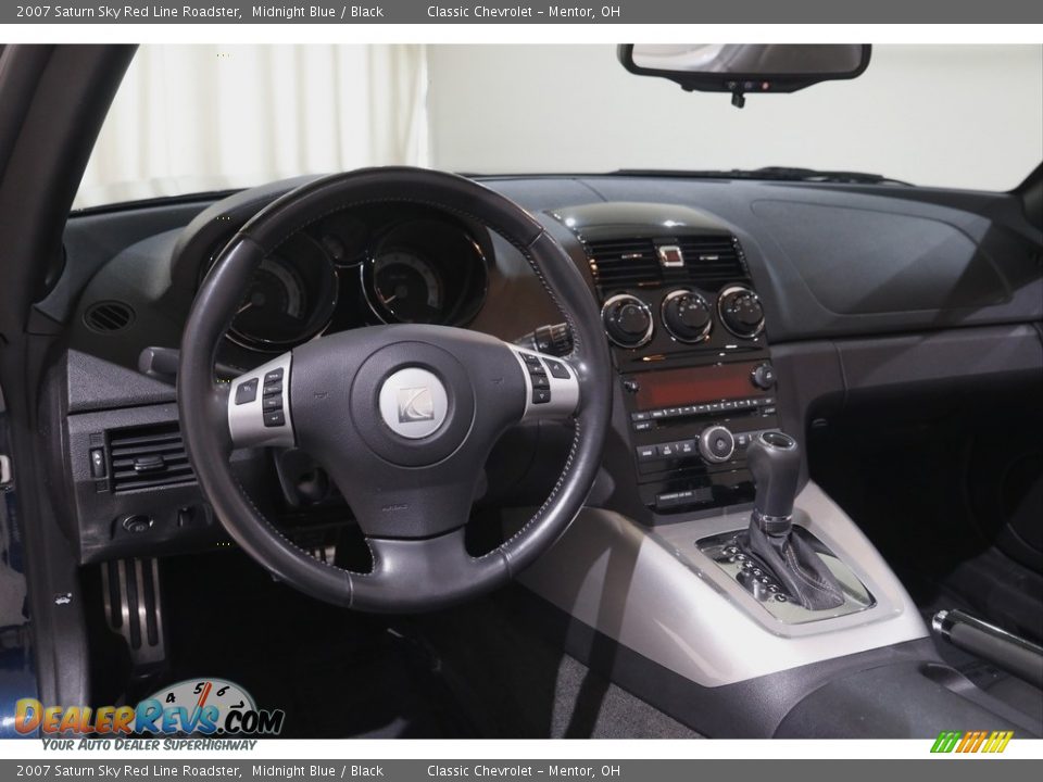 Dashboard of 2007 Saturn Sky Red Line Roadster Photo #7