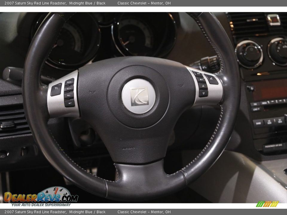 2007 Saturn Sky Red Line Roadster Steering Wheel Photo #8