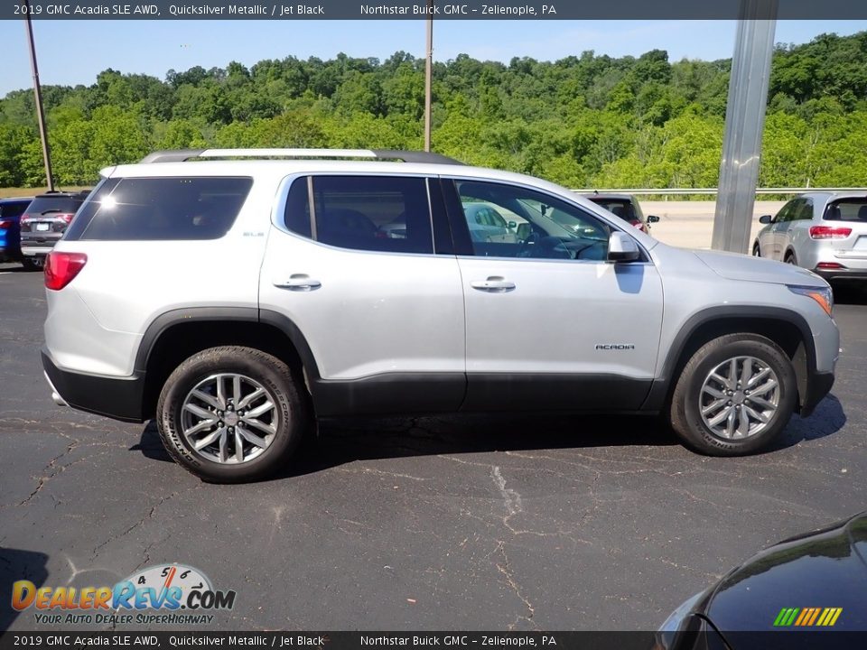 2019 GMC Acadia SLE AWD Quicksilver Metallic / Jet Black Photo #8