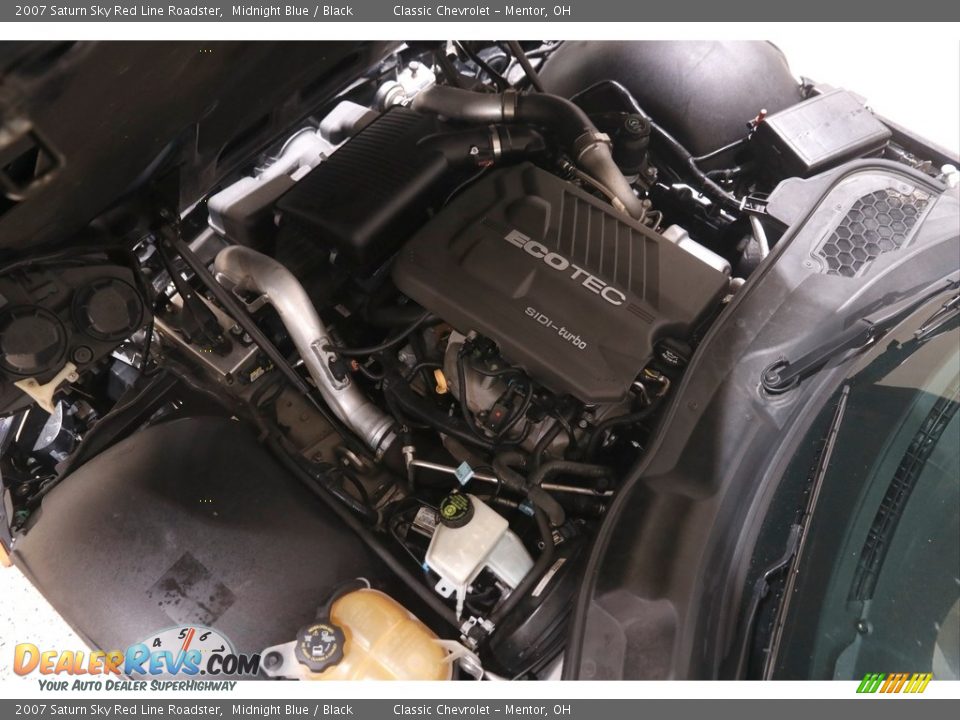 2007 Saturn Sky Red Line Roadster 2.0 Liter Turbocharged DOHC 16V VVT ECOTEC 4 Cylinder Engine Photo #15