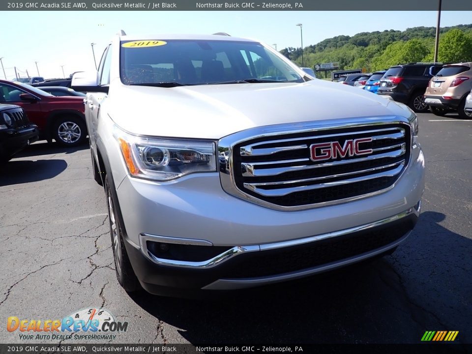 2019 GMC Acadia SLE AWD Quicksilver Metallic / Jet Black Photo #10