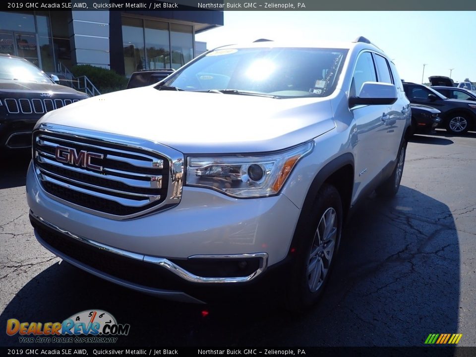 2019 GMC Acadia SLE AWD Quicksilver Metallic / Jet Black Photo #12