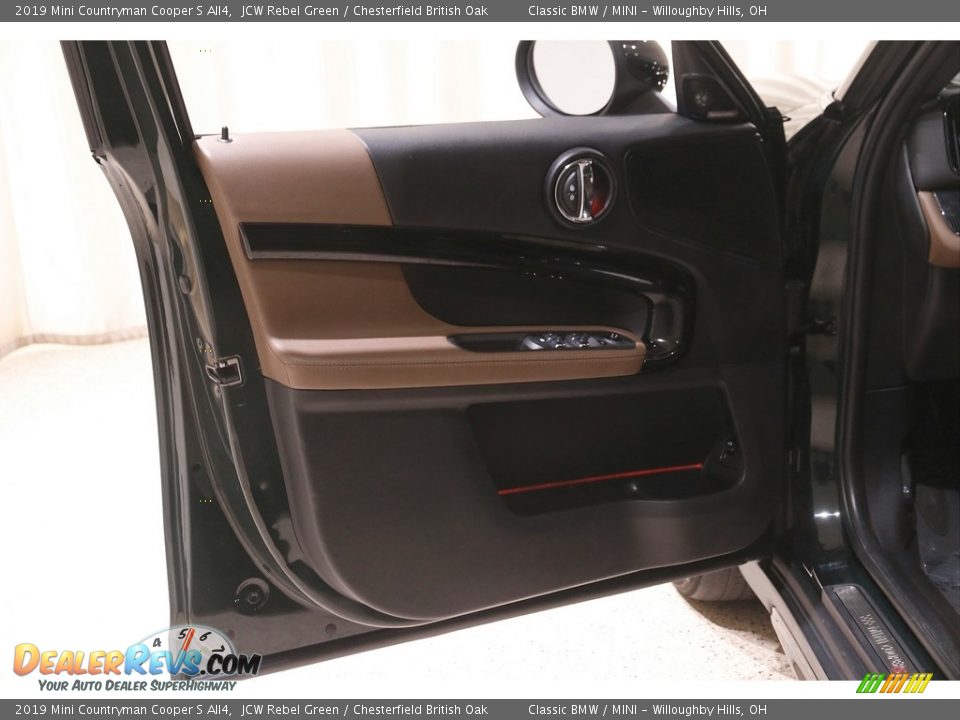 2019 Mini Countryman Cooper S All4 JCW Rebel Green / Chesterfield British Oak Photo #4