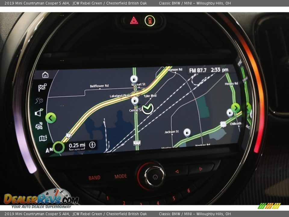 2019 Mini Countryman Cooper S All4 JCW Rebel Green / Chesterfield British Oak Photo #10