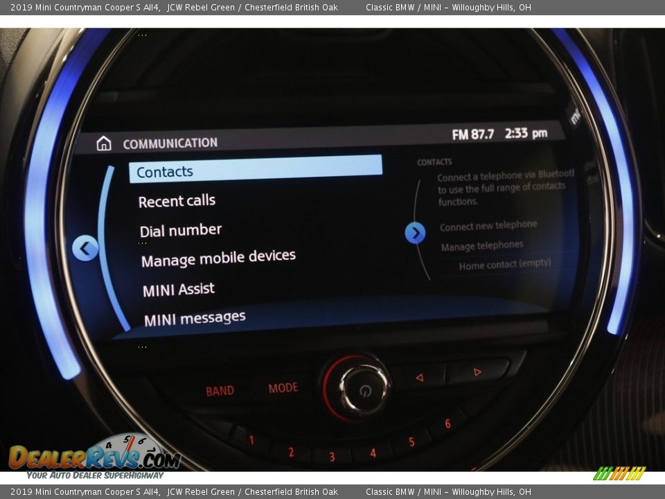 2019 Mini Countryman Cooper S All4 JCW Rebel Green / Chesterfield British Oak Photo #12