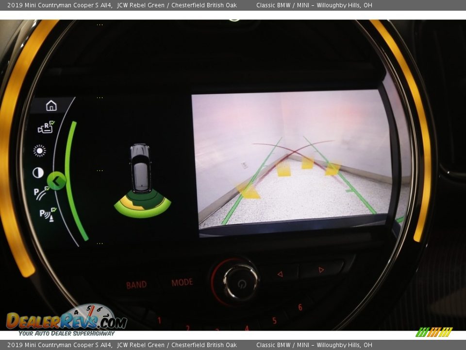 2019 Mini Countryman Cooper S All4 JCW Rebel Green / Chesterfield British Oak Photo #13