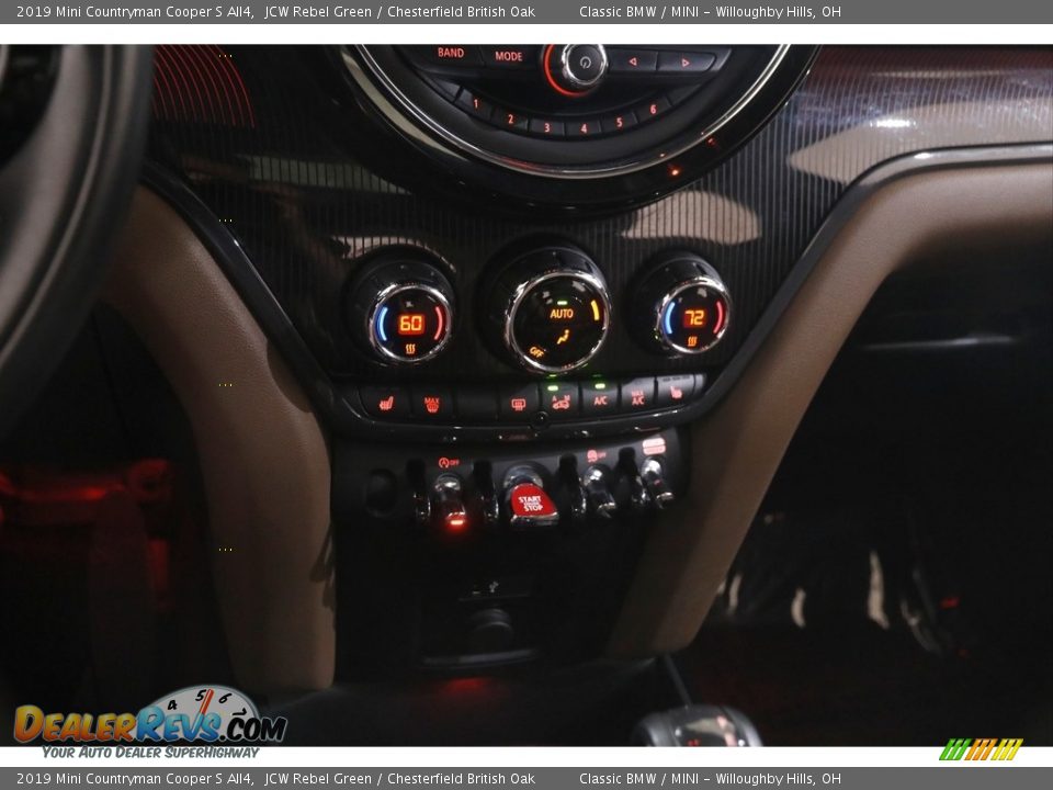 2019 Mini Countryman Cooper S All4 JCW Rebel Green / Chesterfield British Oak Photo #14
