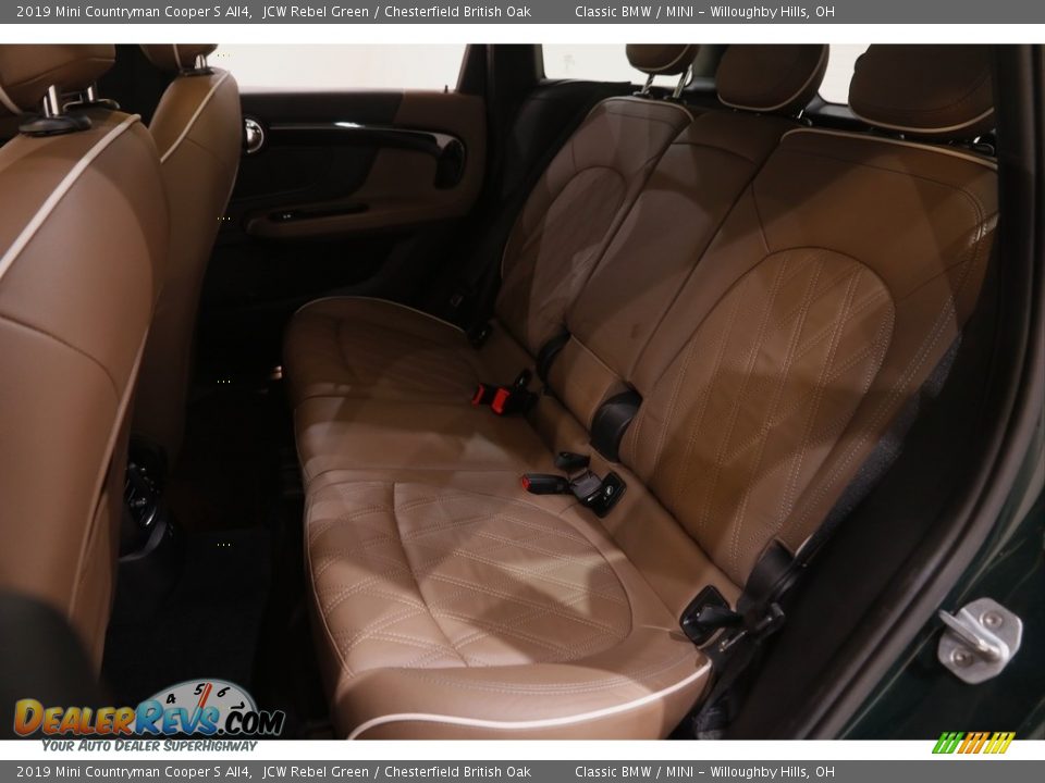 2019 Mini Countryman Cooper S All4 JCW Rebel Green / Chesterfield British Oak Photo #18