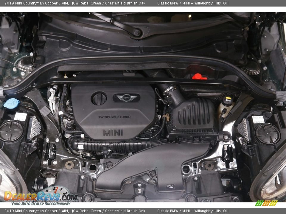 2019 Mini Countryman Cooper S All4 JCW Rebel Green / Chesterfield British Oak Photo #20