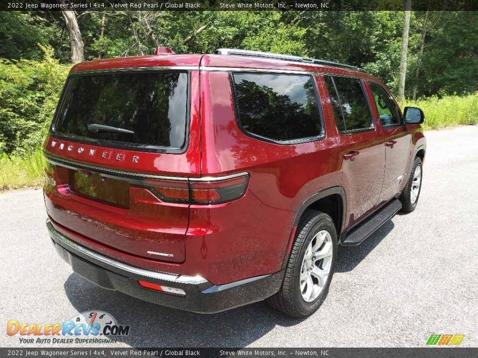 2022 Jeep Wagoneer Series I 4x4 Velvet Red Pearl / Global Black Photo #6