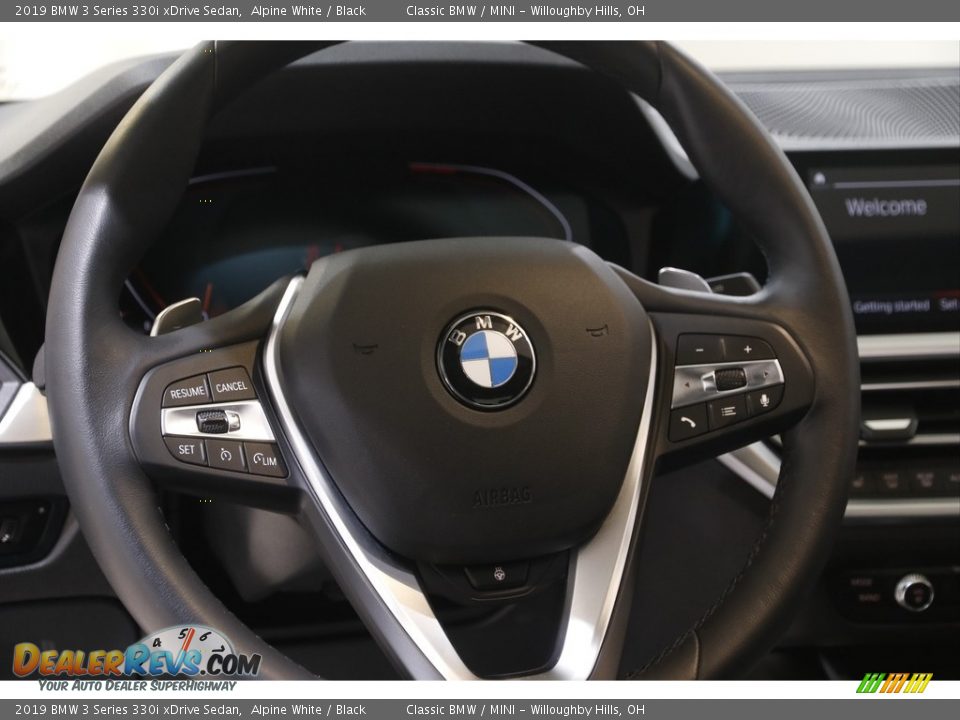 2019 BMW 3 Series 330i xDrive Sedan Steering Wheel Photo #7