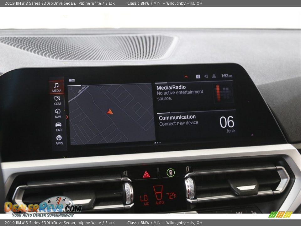 Controls of 2019 BMW 3 Series 330i xDrive Sedan Photo #10