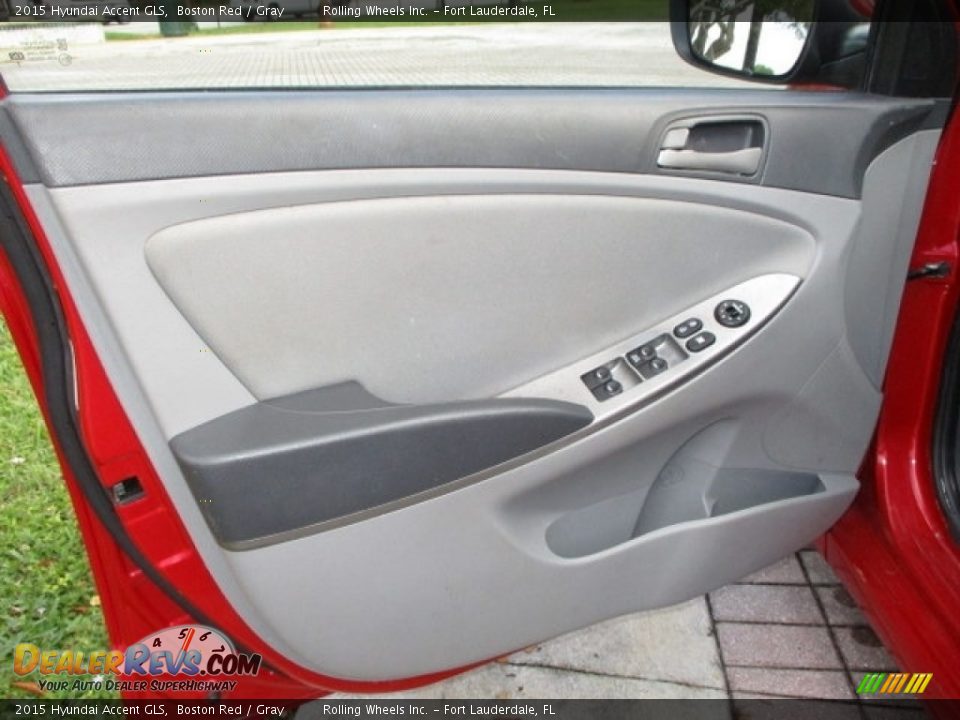 Door Panel of 2015 Hyundai Accent GLS Photo #24