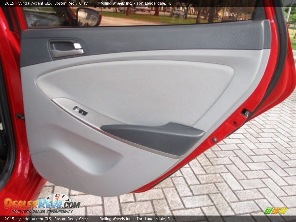 Door Panel of 2015 Hyundai Accent GLS Photo #29