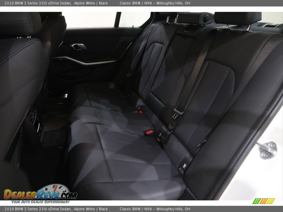 Rear Seat of 2019 BMW 3 Series 330i xDrive Sedan Photo #18