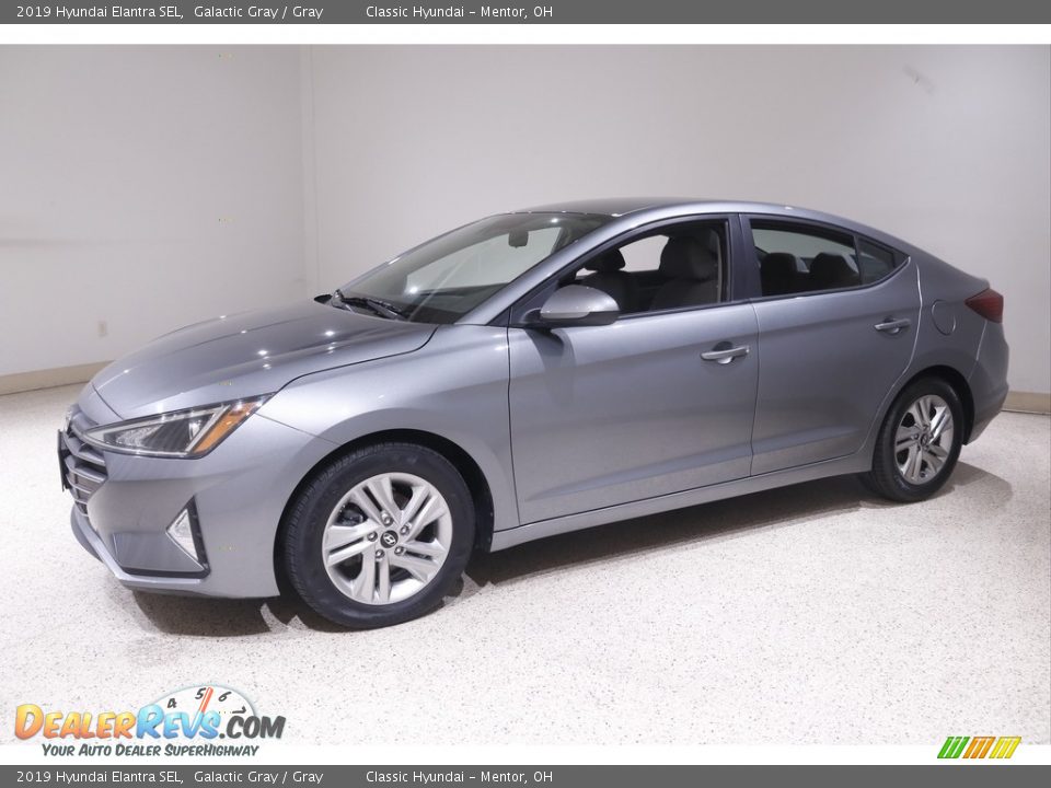2019 Hyundai Elantra SEL Galactic Gray / Gray Photo #3