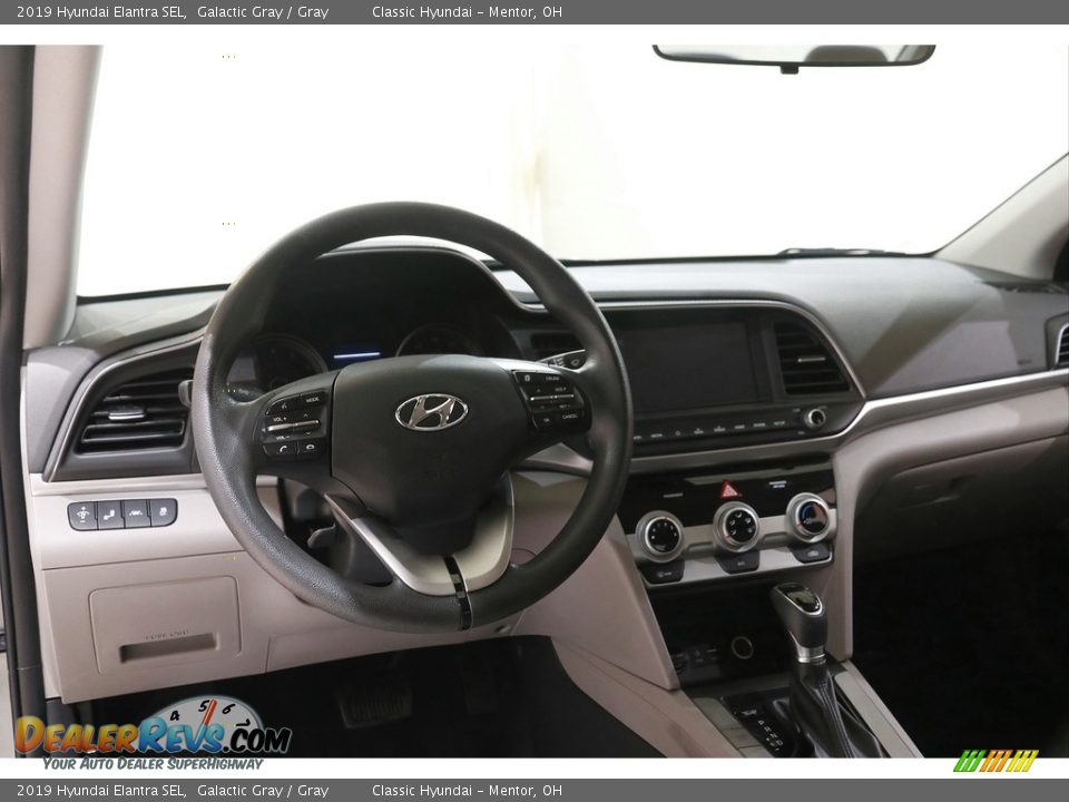 2019 Hyundai Elantra SEL Galactic Gray / Gray Photo #6