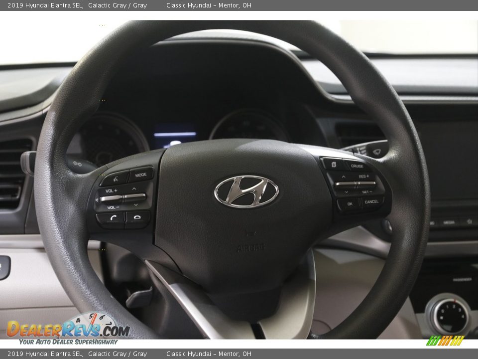 2019 Hyundai Elantra SEL Galactic Gray / Gray Photo #7