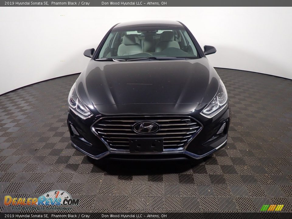 2019 Hyundai Sonata SE Phantom Black / Gray Photo #5