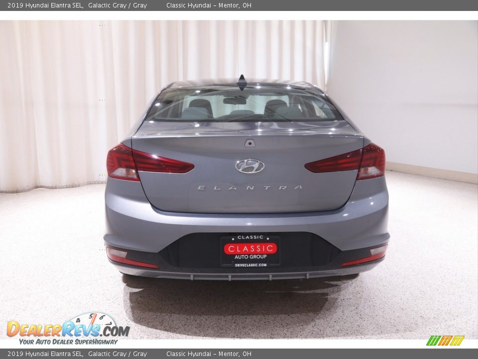 2019 Hyundai Elantra SEL Galactic Gray / Gray Photo #17