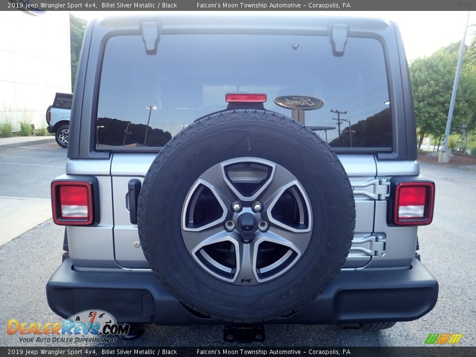 2019 Jeep Wrangler Sport 4x4 Billet Silver Metallic / Black Photo #3